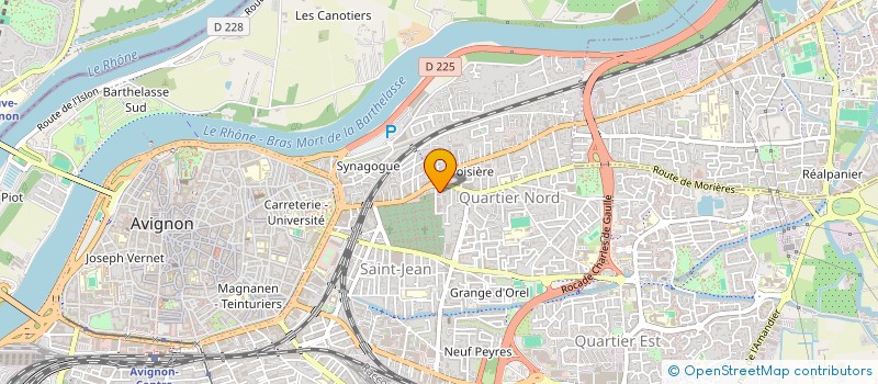 localisation de l'entreprise MADAME ANAIS BOUCHET  AVIGNON