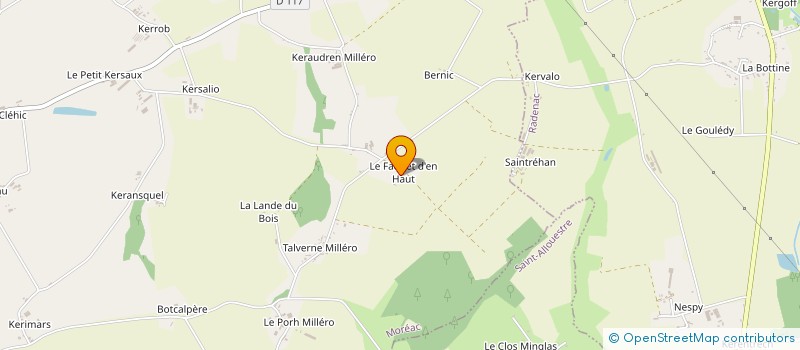 localisation de l'entreprise MADAME ANAIS BOUDET  PLUMELIN