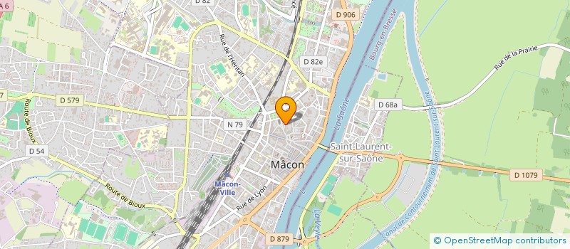 localisation de l'entreprise MADAME ANAIS BOUILLOT à MACON