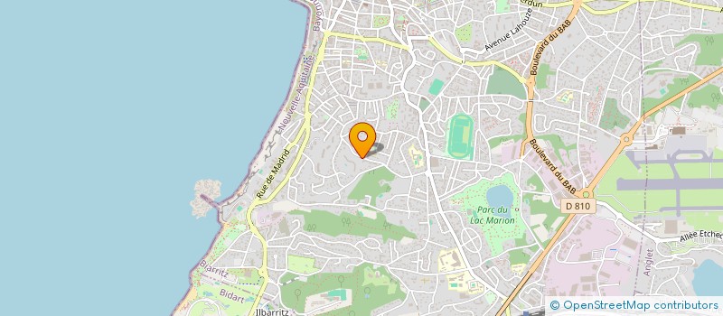 localisation de l'entreprise MADAME ANAIS BOULINGUEZ à BIARRITZ