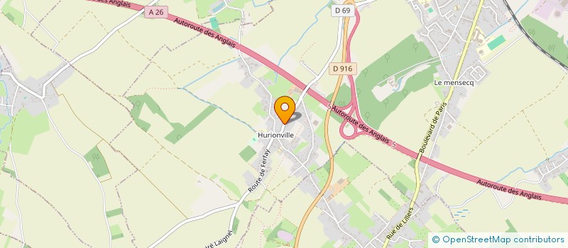 localisation de l'entreprise MADAME ANAIS BOURBOTTE à LILLERS