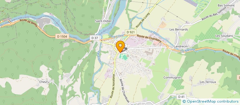 localisation de l'entreprise MADAME ANAIS BOURELY  YENNE