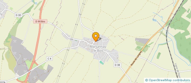 localisation de l'entreprise MADAME ANAIS BOURGEOIS  MARSANNAY-LE-BOIS