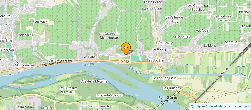 localisation de l'entreprise MADAME ANAIS BOURRIEAU  VOUVRAY