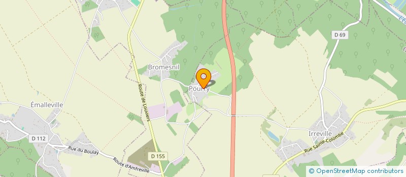 localisation de l'entreprise MADAME ANAIS BOUST  IRREVILLE