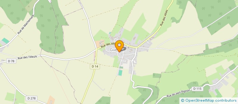 localisation de l'entreprise MADAME ANAIS BOUTRY  GUERVILLE