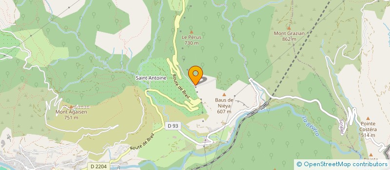 localisation de l'entreprise MADAME ANAIS BOYER  SOSPEL