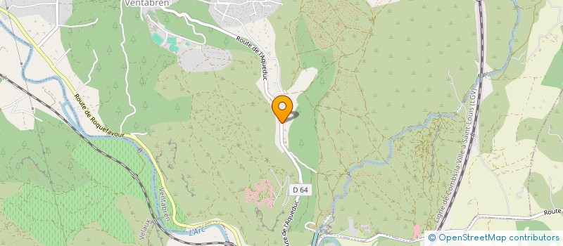 localisation de l'entreprise MADAME ANAIS BOZZA  VENTABREN