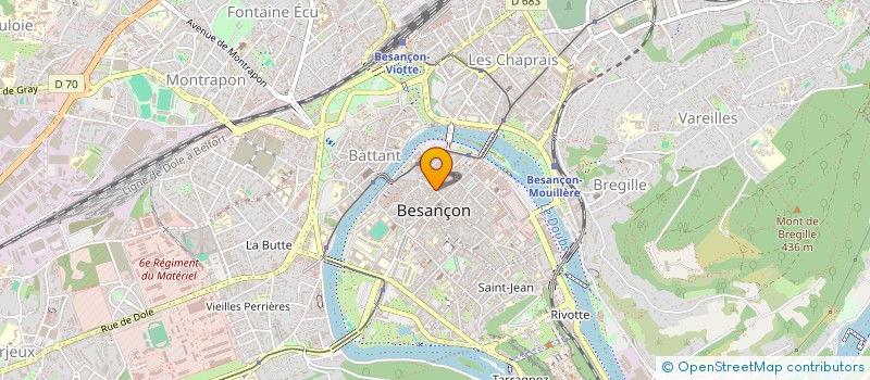 localisation de l'entreprise MADAME ANAIS BRAHIER  BESANCON