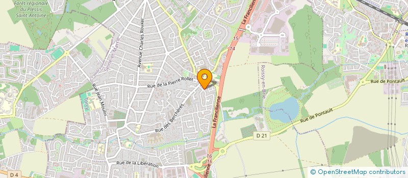 localisation de l'entreprise MADAME ANAIS BRAND à PONTAULT-COMBAULT