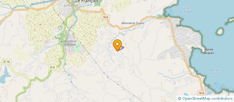 localisation de l'entreprise MADAME ANAIS BRASSEUR  LE FRANCOIS