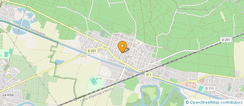 localisation de l'entreprise MADAME ANAIS BRIARD  AY-CHAMPAGNE