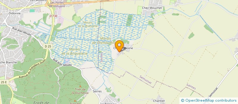 localisation de l'entreprise MADAME ANAIS BROUILLET  SEMUSSAC