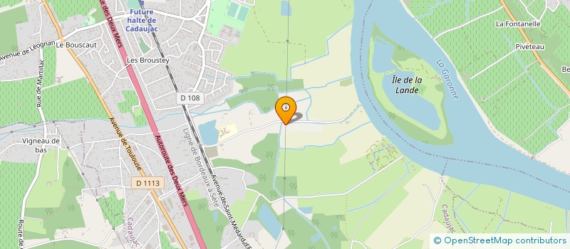 localisation de l'entreprise MADAME ANAIS BRULARD  CADAUJAC