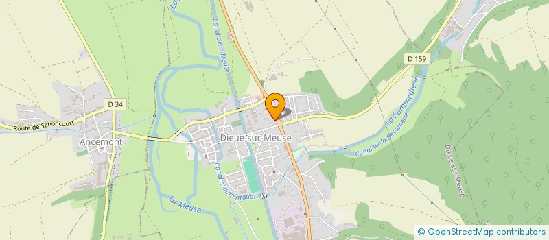 localisation de l'entreprise MADAME ANAIS BRUM à DIEUE-SUR-MEUSE