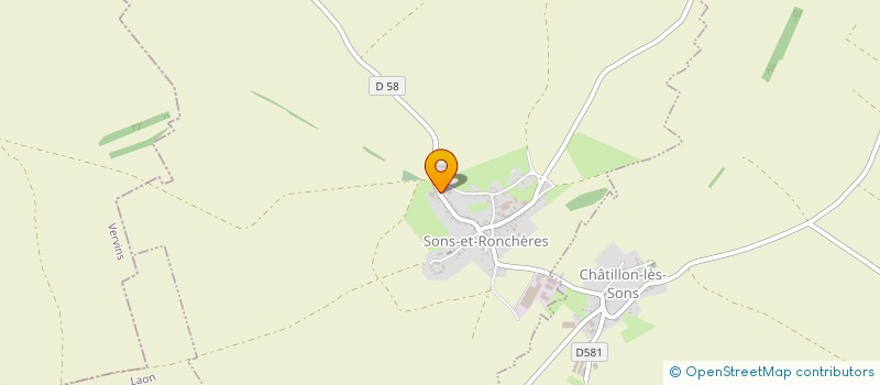 localisation de l'entreprise MADAME ANAIS BRUTH  SONS-ET-RONCHERES