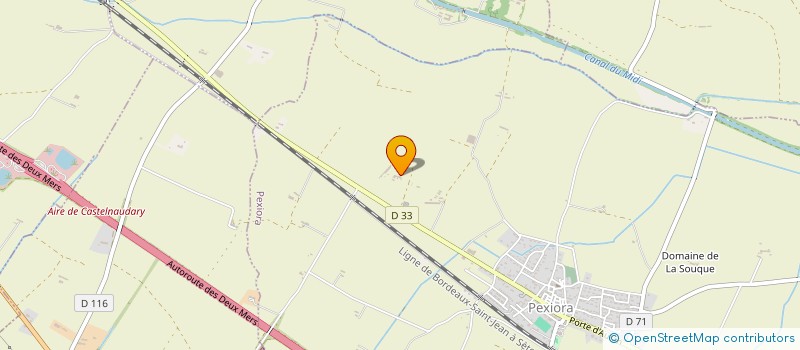 localisation de l'entreprise MADAME ANAIS BURON  PEXIORA