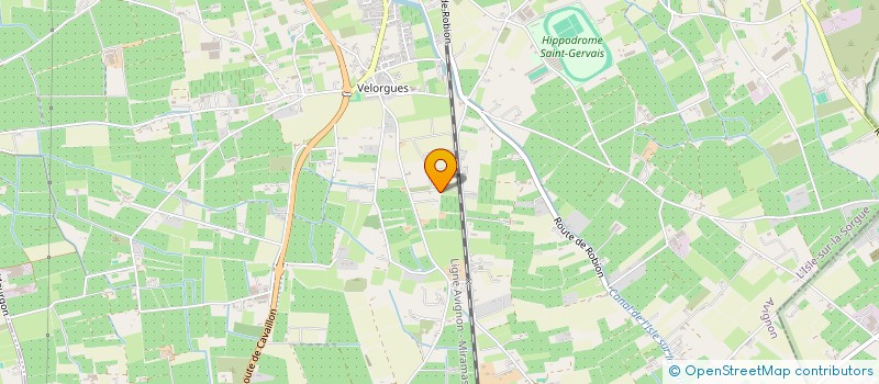 localisation de l'entreprise MADAME ANAIS CABANERO  L'ISLE-SUR-LA-SORGUE