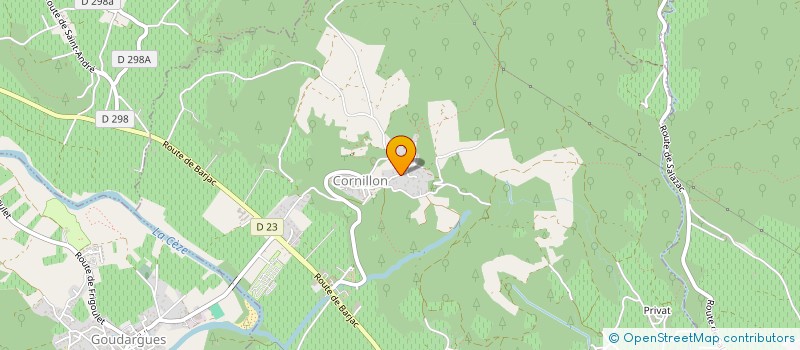 localisation de l'entreprise MADAME ANAIS CABRERA  MEJANNES-LE-CLAP