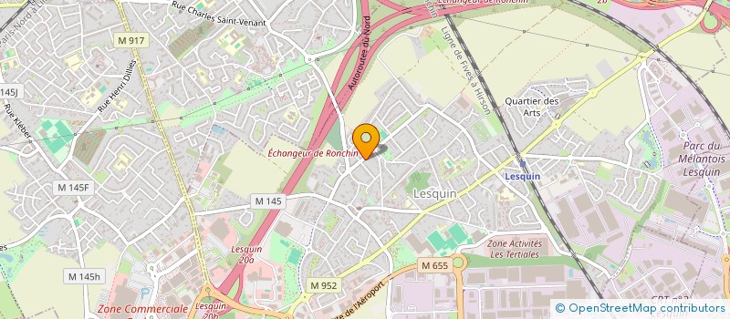 localisation de l'entreprise MADAME ANAIS CABUSAT à LESQUIN