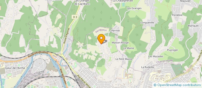 localisation de l'entreprise MADAME ANAIS CAMUS à PERIGUEUX
