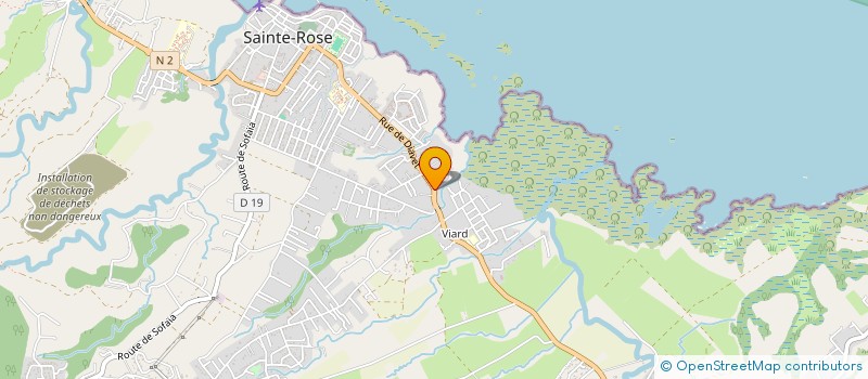 localisation de l'entreprise MADAME ANAIS CAPRE  SAINTE-ROSE