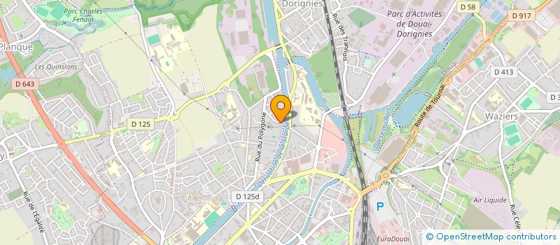 localisation de l'entreprise MADAME ANAIS CARENE  DOUAI