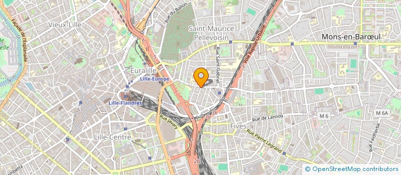 localisation de l'entreprise MADAME ANAIS CARON à LILLE