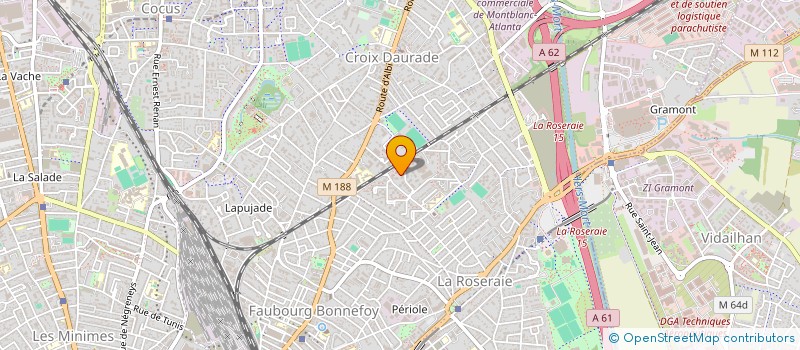 localisation de l'entreprise MADAME ANAIS CARPENE à TOULOUSE