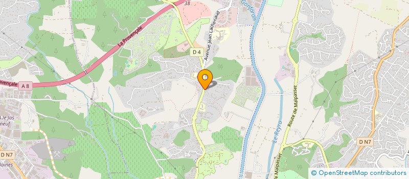 localisation de l'entreprise MADAME ANAIS CARUEL à FREJUS