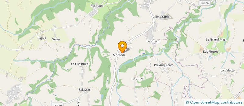 localisation de l'entreprise MADAME ANAIS CARVALHEIRO  BARAQUEVILLE