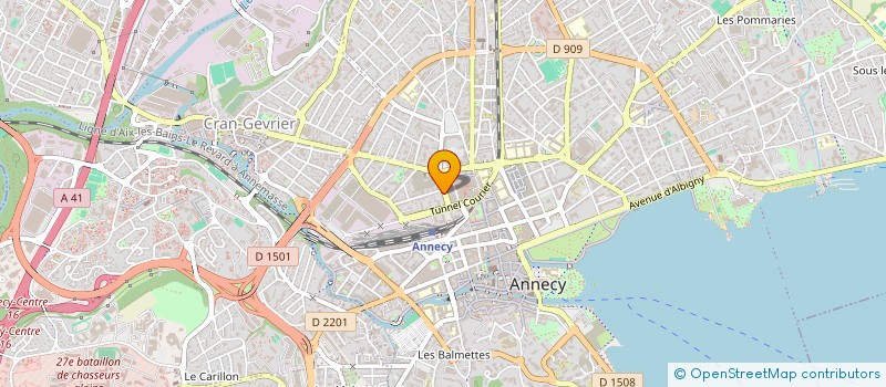 localisation de l'entreprise MADAME ANAIS CASSAGNET à ANNECY