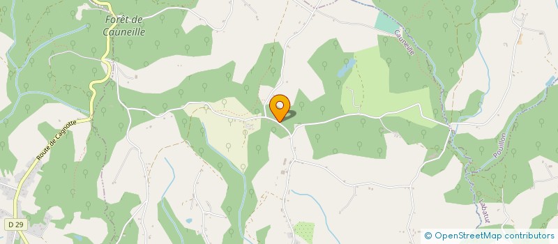 localisation de l'entreprise MADAME ANAIS CASTERAA  BENESSE-MAREMNE