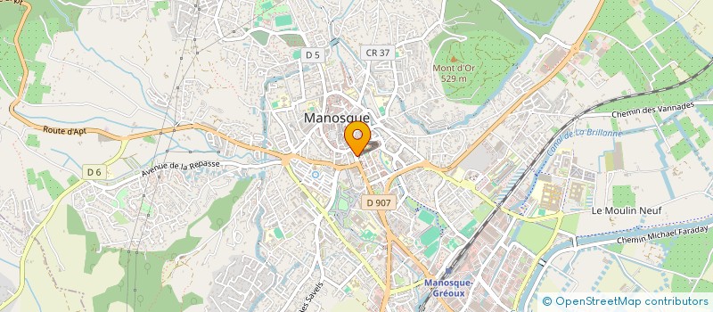 localisation de l'entreprise MADAME ANAIS CATHERINE MARI DE RAPHELIS SOISSAN à MANOSQUE