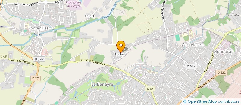 localisation de l'entreprise MADAME ANAIS CAUVEL  FONTENILLES