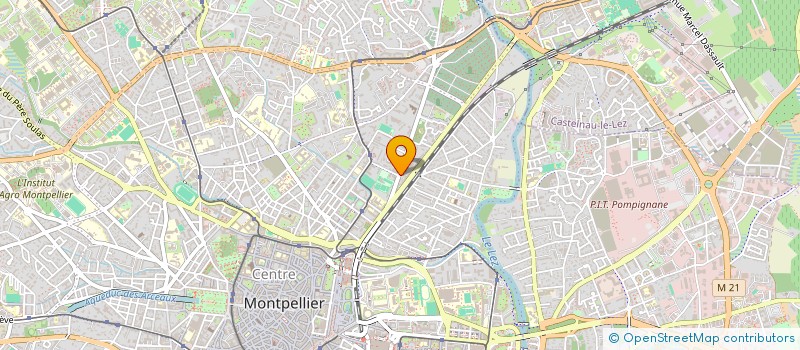 localisation de l'entreprise MADAME ANAIS CAYLUS  LATTES