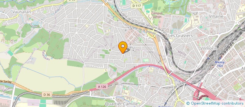 localisation de l'entreprise MADAME ANAIS CAZE à PALAISEAU