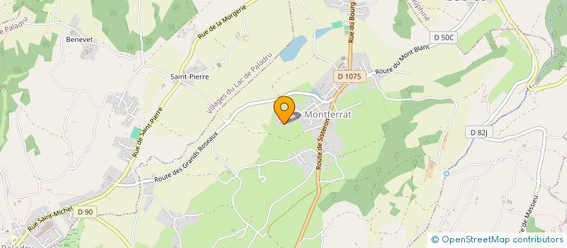 localisation de l'entreprise MADAME ANAIS CESURE  MONTFERRAT