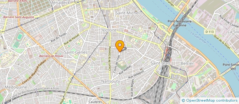 localisation de l'entreprise MADAME ANAIS CHAMPALOUX  BORDEAUX