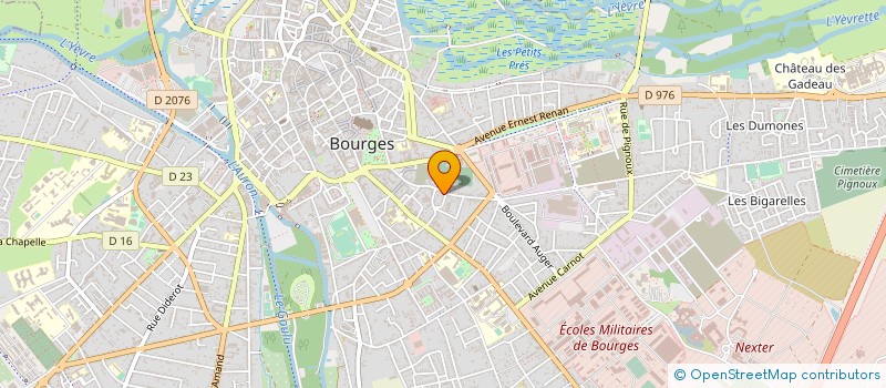 localisation de l'entreprise MADAME ANAIS CHARDAVOINE  BOURGES