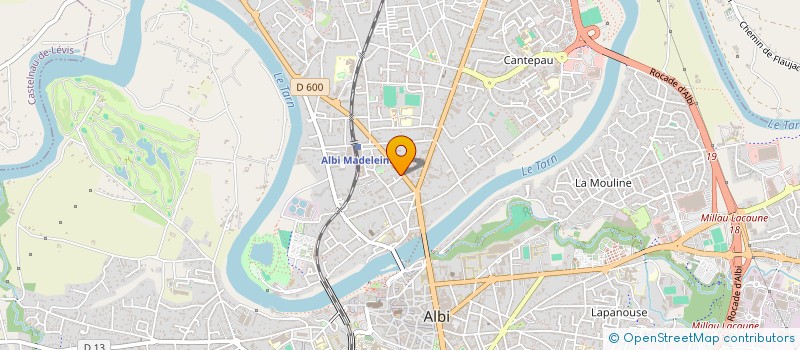 localisation de l'entreprise MADAME ANAIS CHARLIER à ALBI