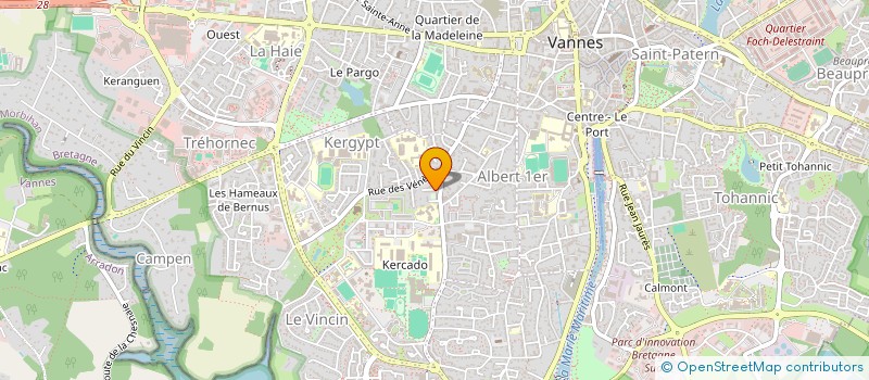 localisation de l'entreprise MADAME ANAIS CHARRON à VANNES