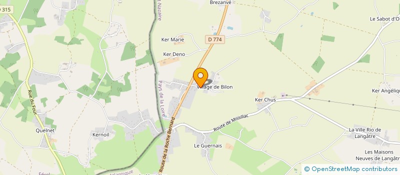 localisation de l'entreprise MADAME ANAIS CHASSERIAU à HERBIGNAC