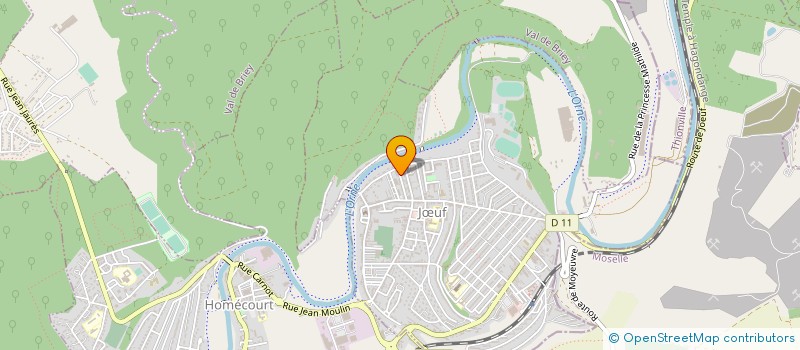 localisation de l'entreprise MADAME ANAIS CHATELAIN  JUF