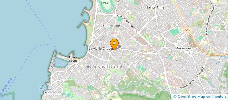 localisation de l'entreprise MADAME ANAIS CHAUVE à MARSEILLE
