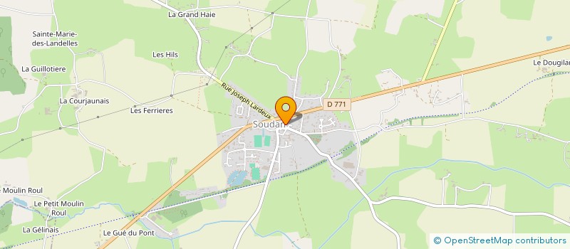 localisation de l'entreprise MADAME ANAIS CHAUVIERE à SOUDAN