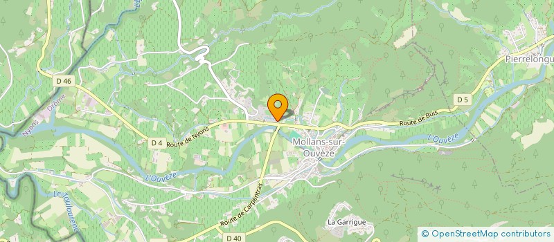 localisation de l'entreprise MADAME ANAIS CHAUVRAT  MOLLANS-SUR-OUVEZE