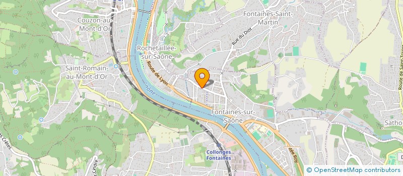 localisation de l'entreprise MADAME ANAIS CHAVANES  FONTAINES-SUR-SAONE