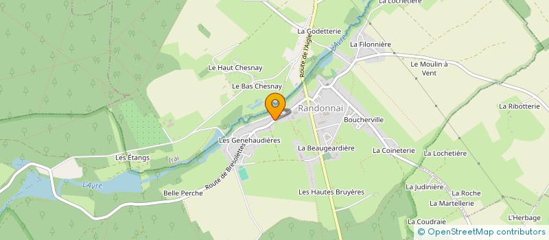 localisation de l'entreprise MADAME ANAIS CHEUL à TOUROUVRE AU PERCHE