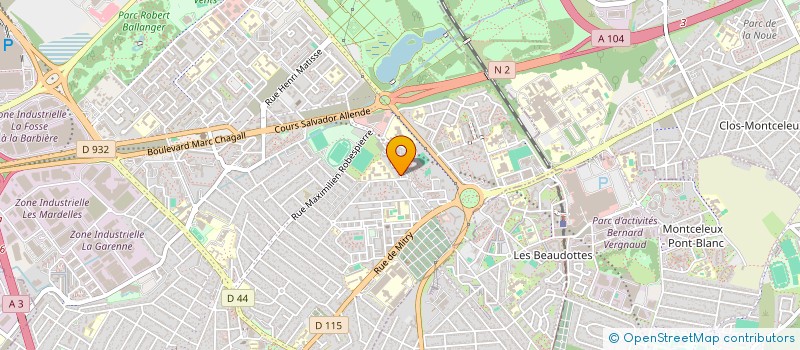 localisation de l'entreprise MADAME ANAIS CHEURFA à AULNAY-SOUS-BOIS